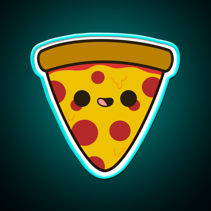 Yummy Pizza Snack Food Led Neon Sign Rgb Color