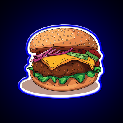 Yummy Snack Food Led Neon Sign Rgb Color