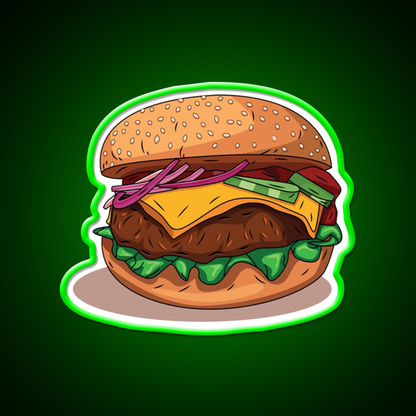 Yummy Snack Food Led Neon Sign Rgb Color