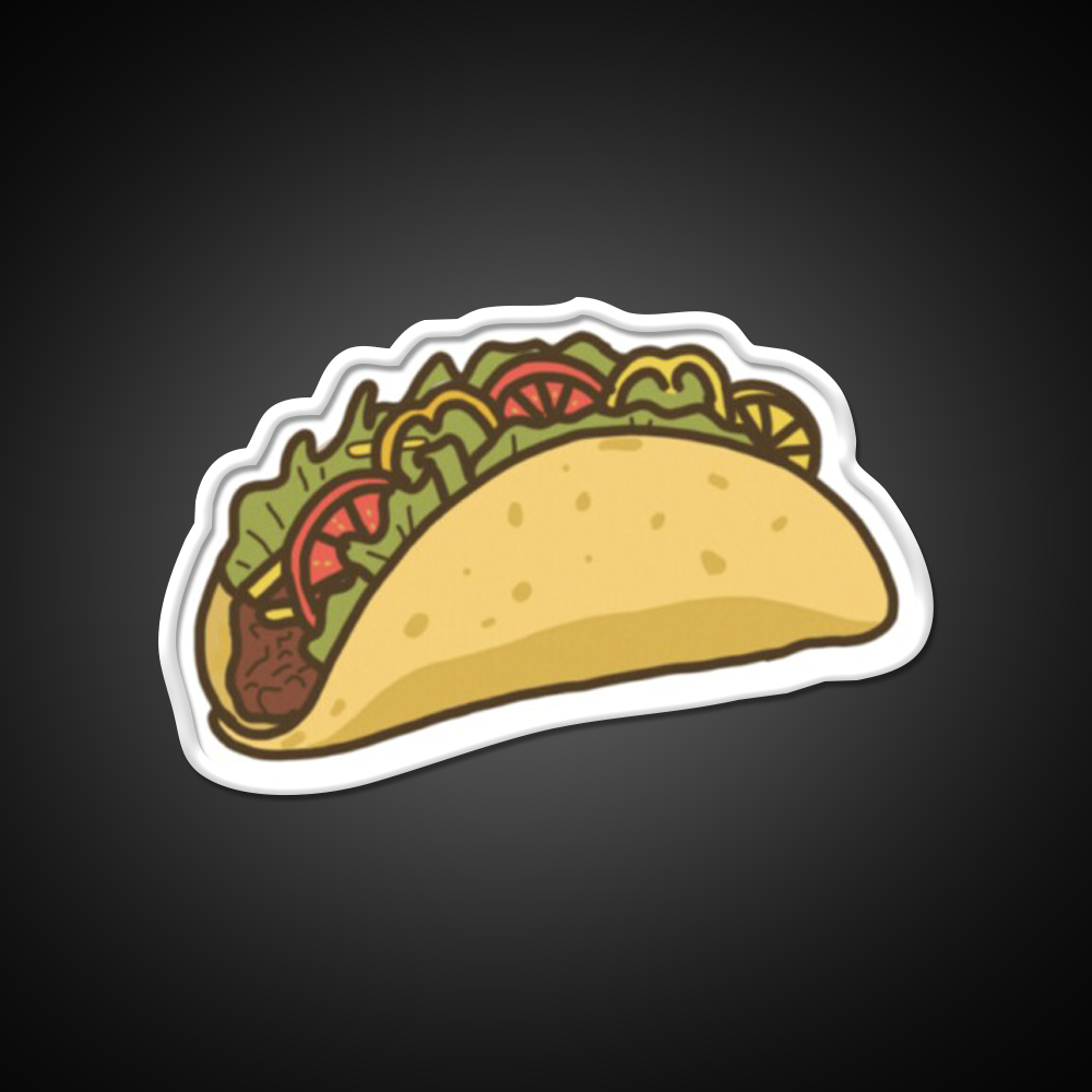 Yummy Taco Led Neon Sign Mexican Food Sign Rgb Color