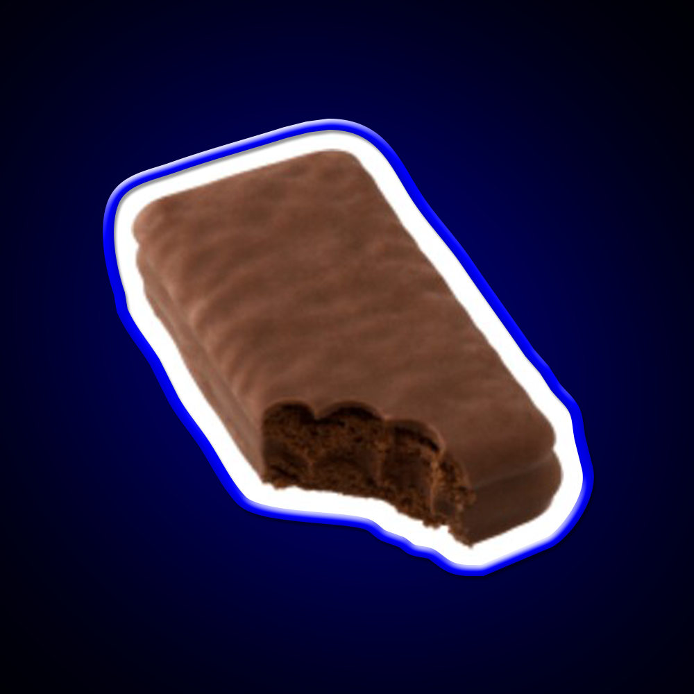 Yummy Tim Tam Snack Food Led Neon Sign Rgb Color