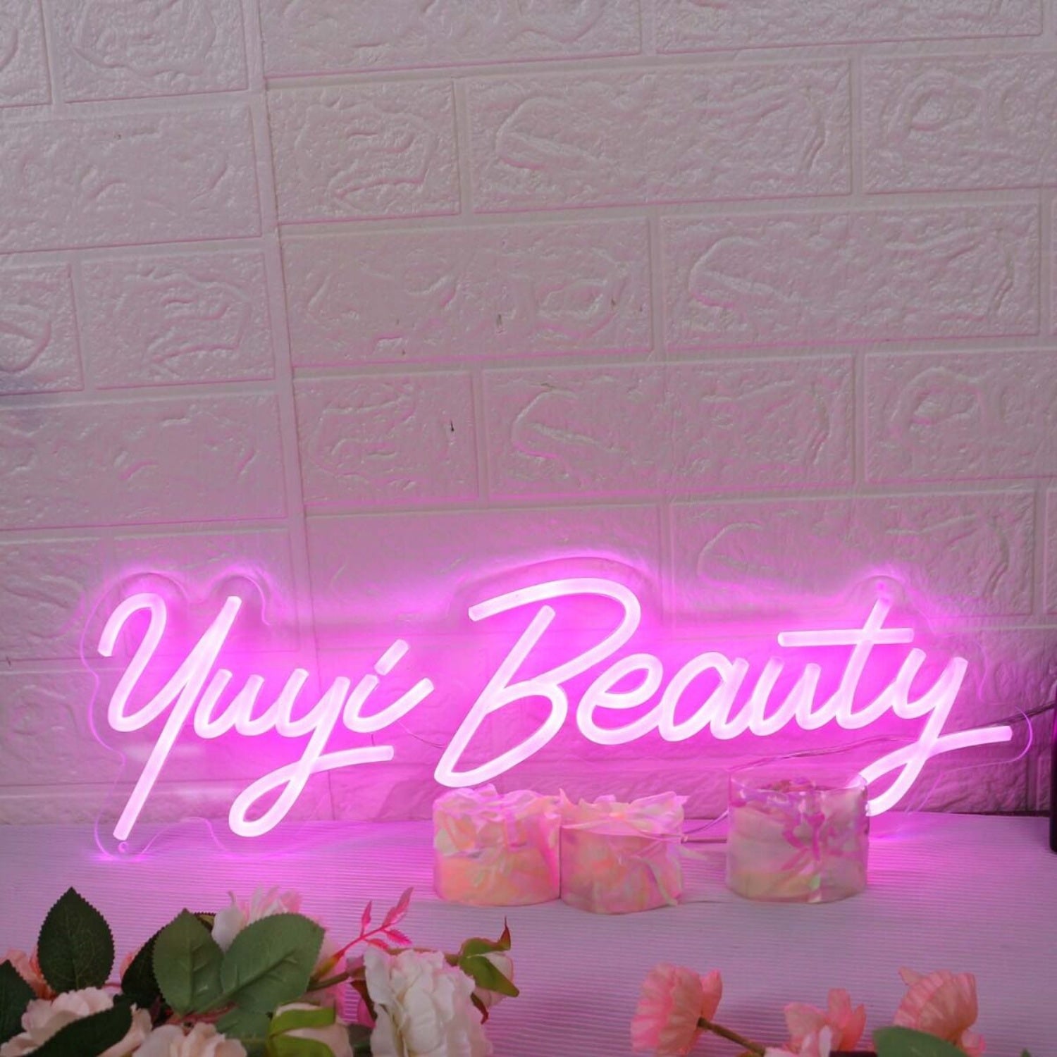 Yuyi Beauty Pink Led Neon Sign | Shineneon