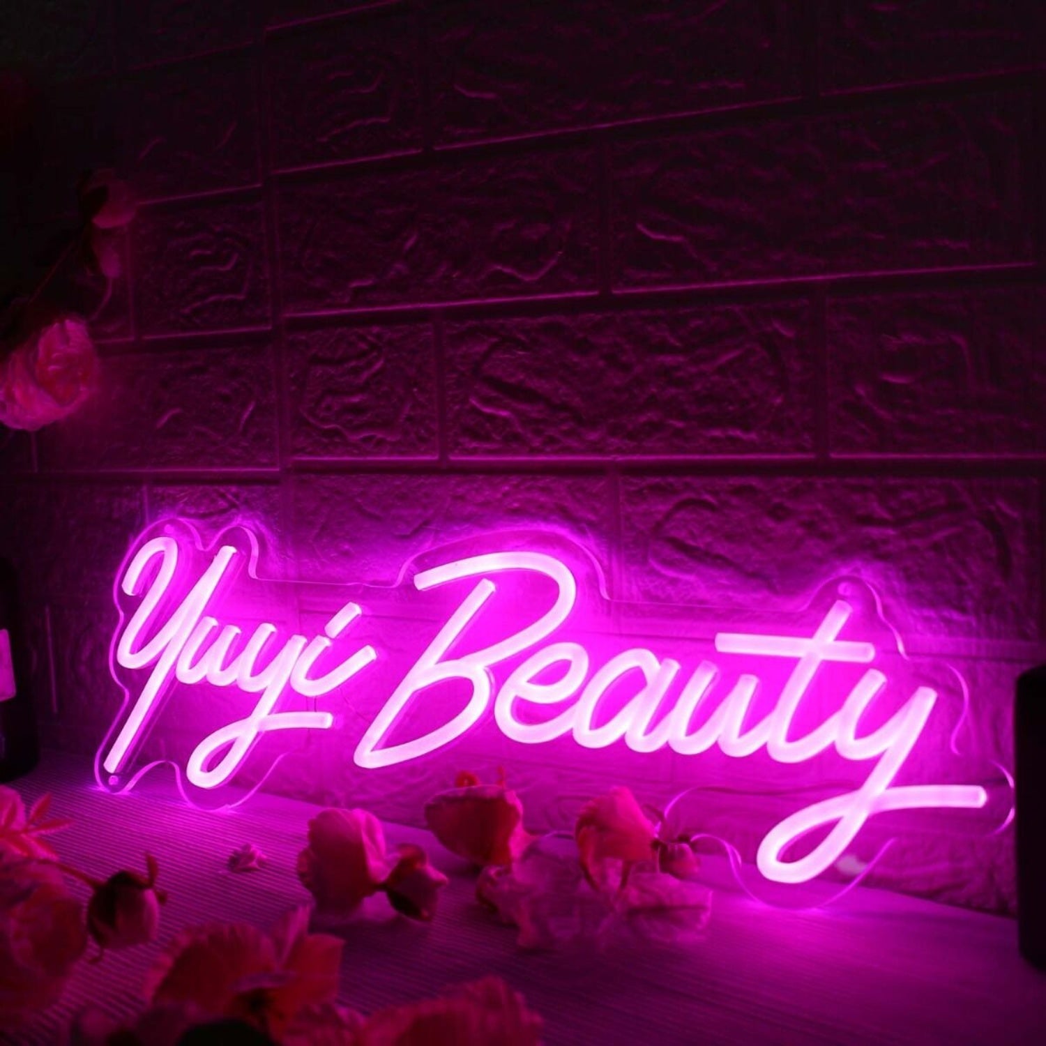 Yuyi Beauty Pink Led Neon Sign - Shineneon