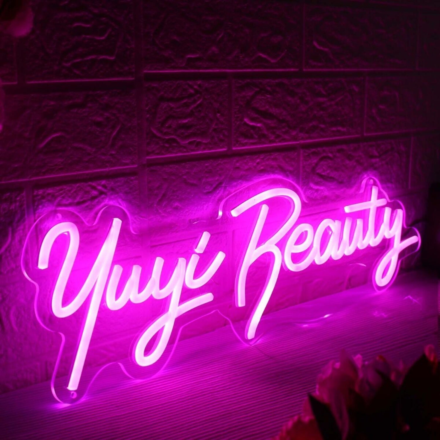 Yuyi Beauty Pink Led Neon Sign - Shineneon