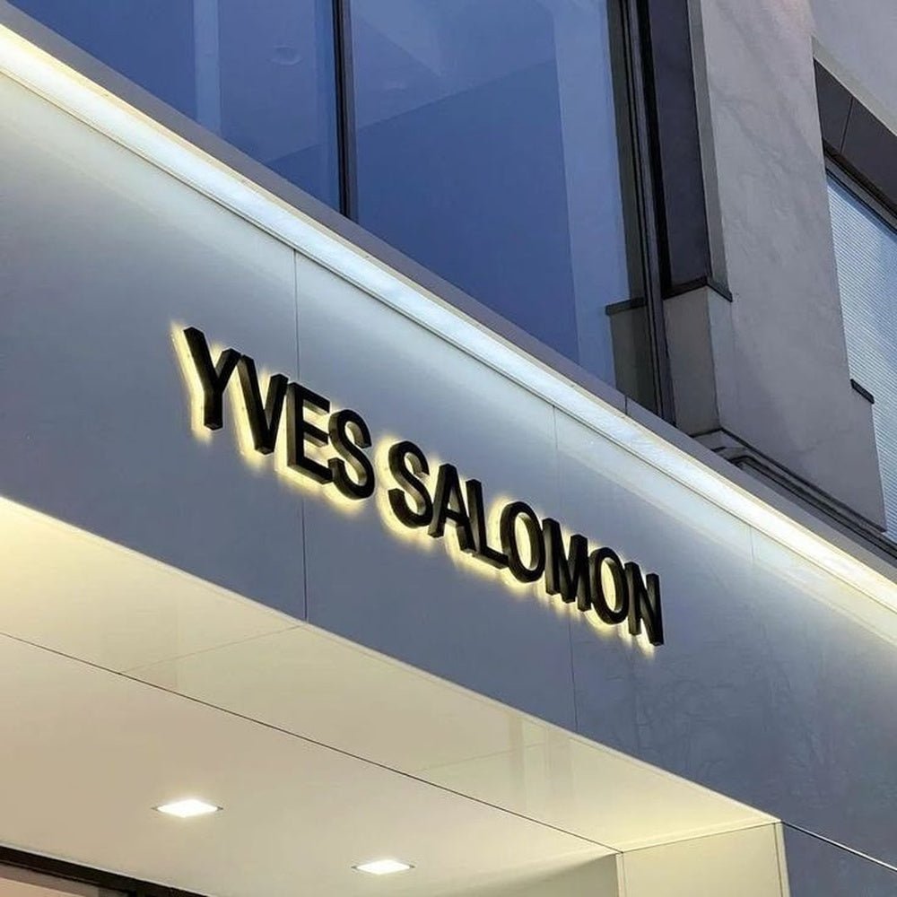 Yves Salomon 3D Backlit Channel Letters Led Light Sign - Shineneon