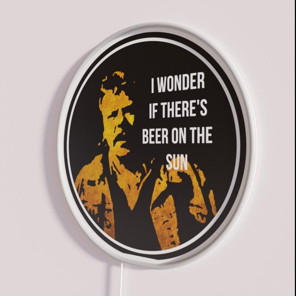 Zap Rowsdower Beer Rgb Led Neon Sign - Shineneon