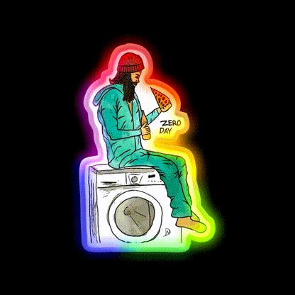 Zero Day Beer Bar Decor Led Neon Sign Rgb Color