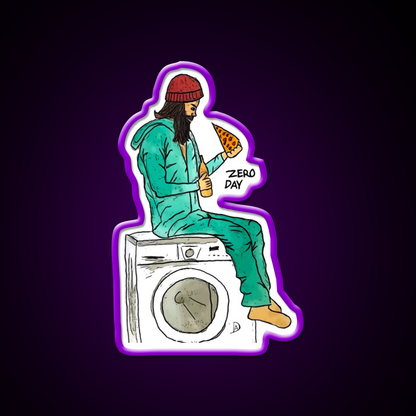 Zero Day Beer Bar Decor Led Neon Sign Rgb Color