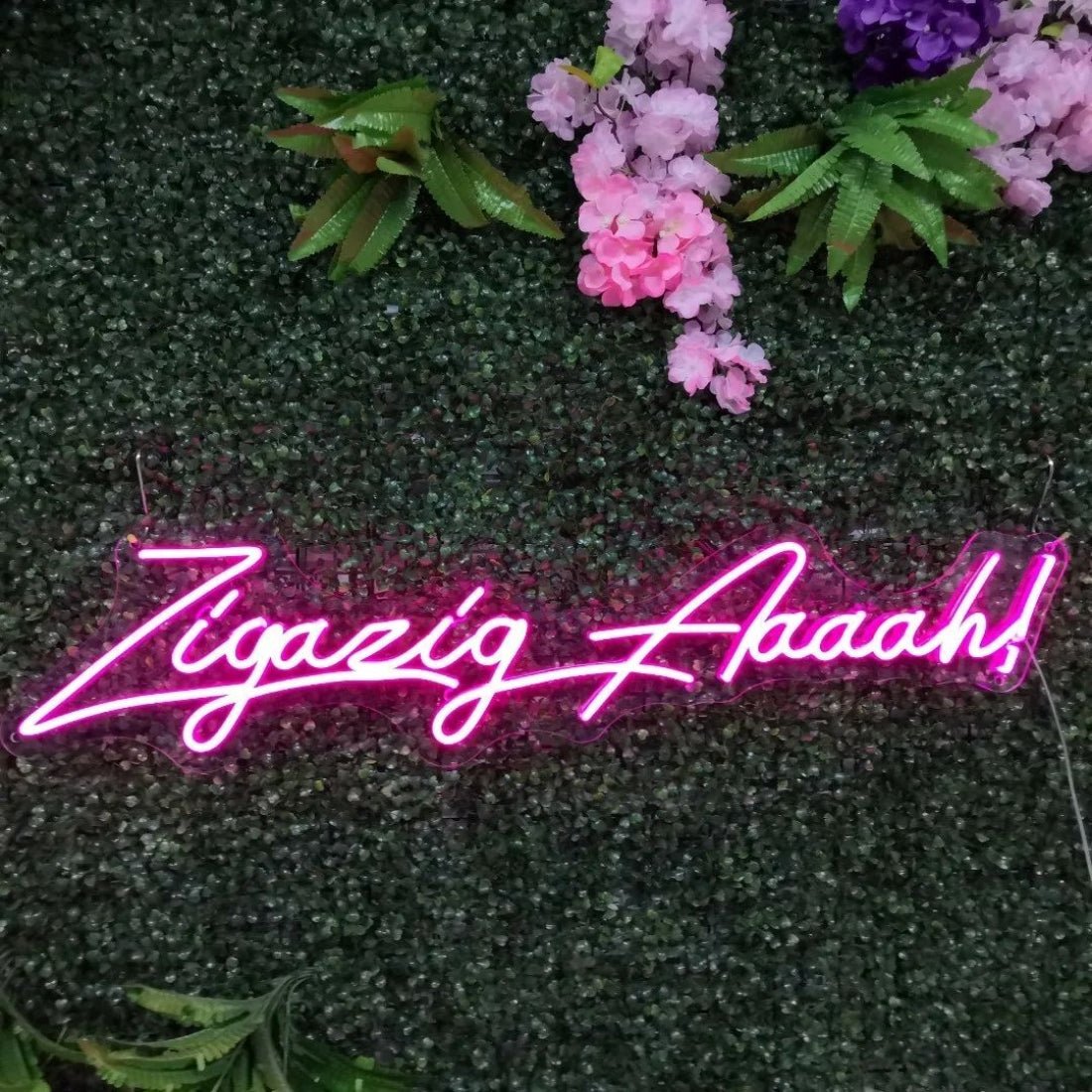 Zigazig Aaaah Spice Girls Led Sign Business Neon Sign - Shineneon