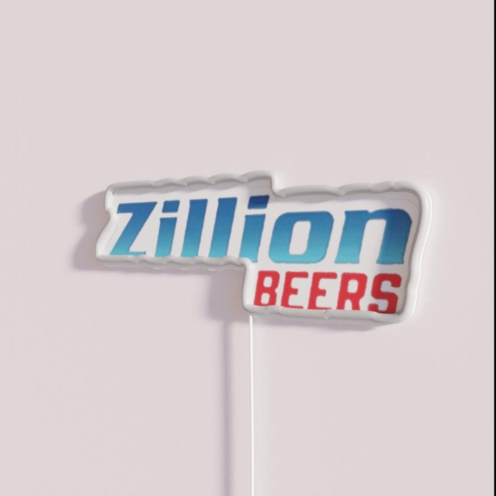 Zillion Beers Natty Light Rgb Led Neon Sign - Shineneon