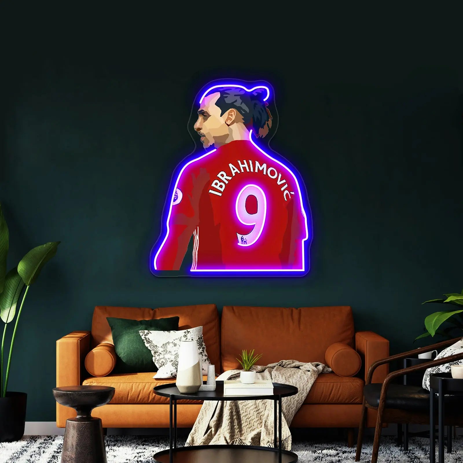 Zlatan Ibrahimovic Pop Artwork Led Neon Sign | Shineneon