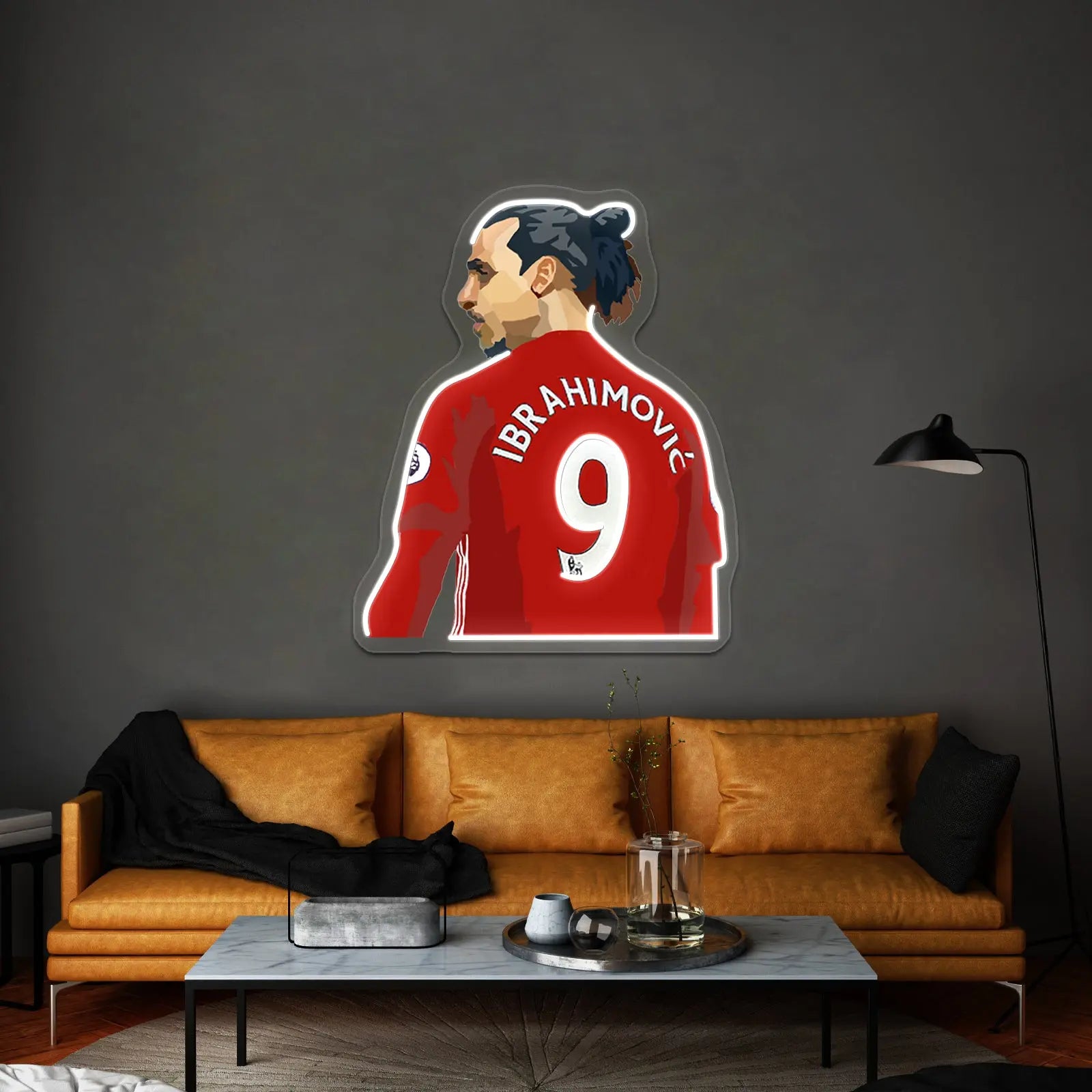 Zlatan Ibrahimovic Pop Artwork Led Neon Sign | Shineneon