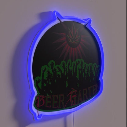 Zombie Beer Garten Rgb Led Neon Sign - Shineneon