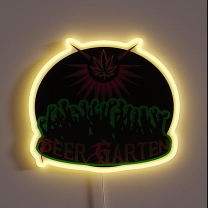 Zombie Beer Garten Rgb Led Neon Sign - Shineneon