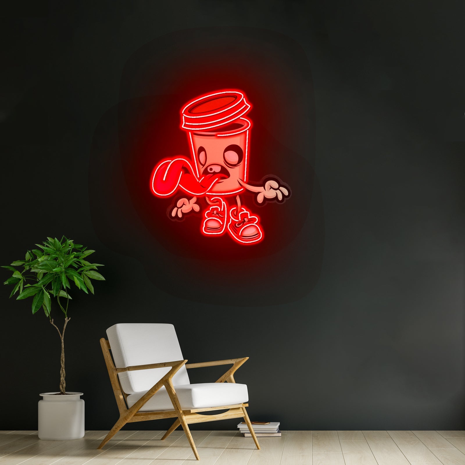 Zombie Cup Custom Led Signs Artwork For Sale - Shineneon
