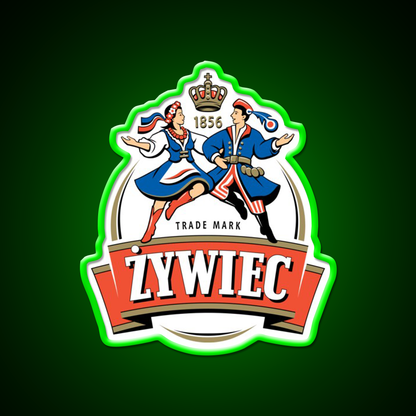 Zywiec Polska Beer Polish Beer Bar Decor Led Neon Sign Rgb Color