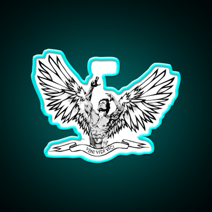 Zyzz Gym Fitness Led Neon Sign Fitness Room Sign Rgb Color