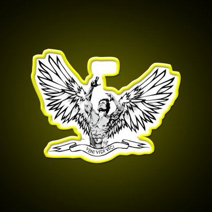 Zyzz Gym Fitness Led Neon Sign Fitness Room Sign Rgb Color