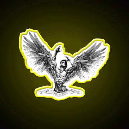 Zyzz Gym Fitness Led Neon Sign Gym Room Sign Rgb Color