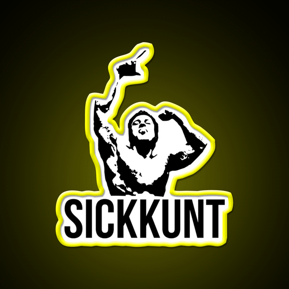 Zyzz Sickkunt Gym Bodybuilding Motivational Gym Fitness Led Neon Sign Rgb Color