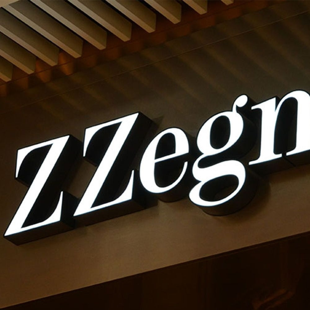 Zzegn 3D Frontlit Channel Letters Led Light Sign